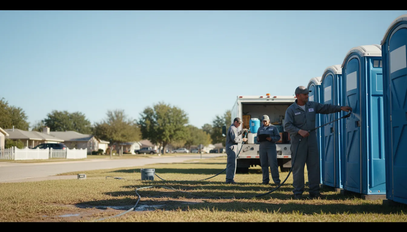 Long-Term Portable Toilet Rental in Spencer, IA near me